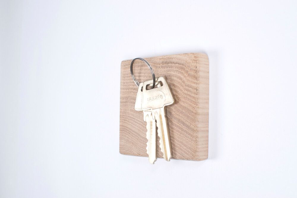 Lyklahalda segull Roar ómeðhöndluð eik