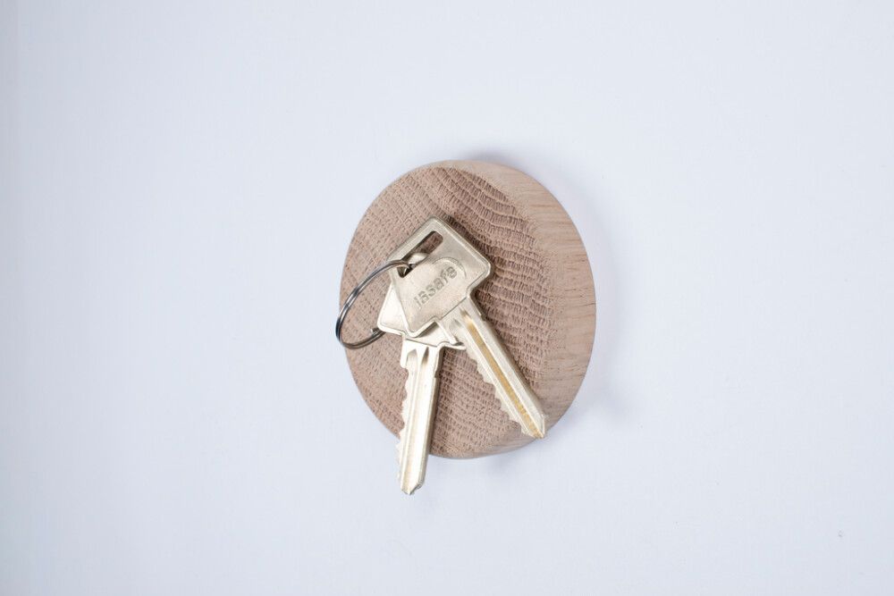 Lyklahalda segull Jasa Gorm ómeðhöndluð eik