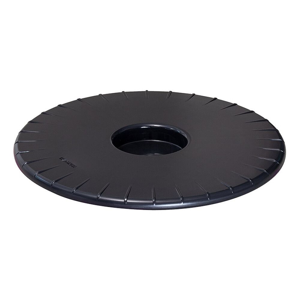 Rúllubretti fyrir blómapott 30cm 100kg svart