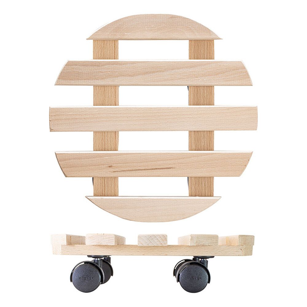 Rúllubretti fyrir blómapott 35cm 100kg tré