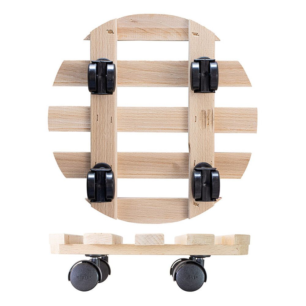 Rúllubretti fyrir blómapott 35cm 100kg tré