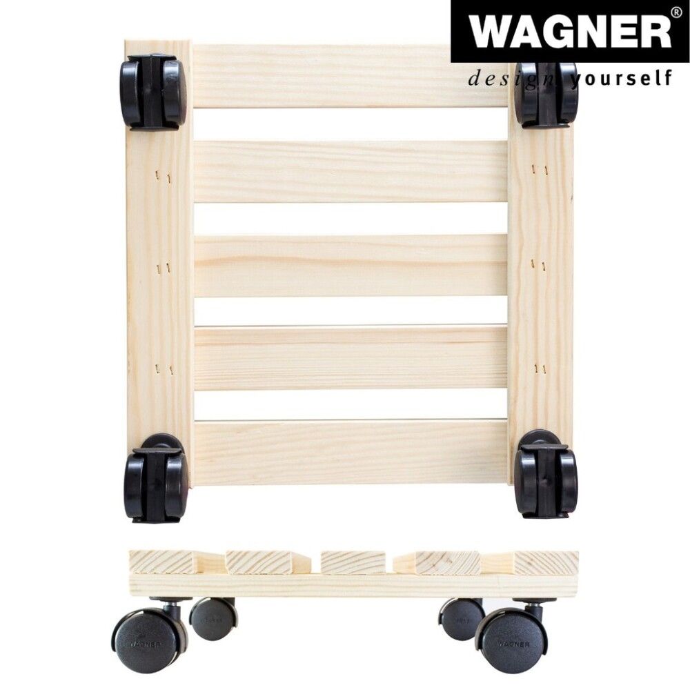 Rúllubretti fyrir blómapott 29cm 100kg tré