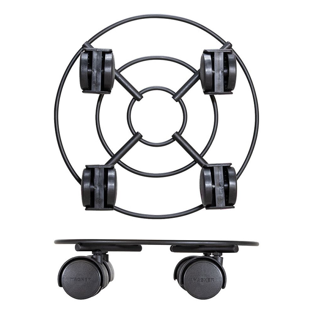 Rúllubretti fyrir blómapott 23cm 60kg