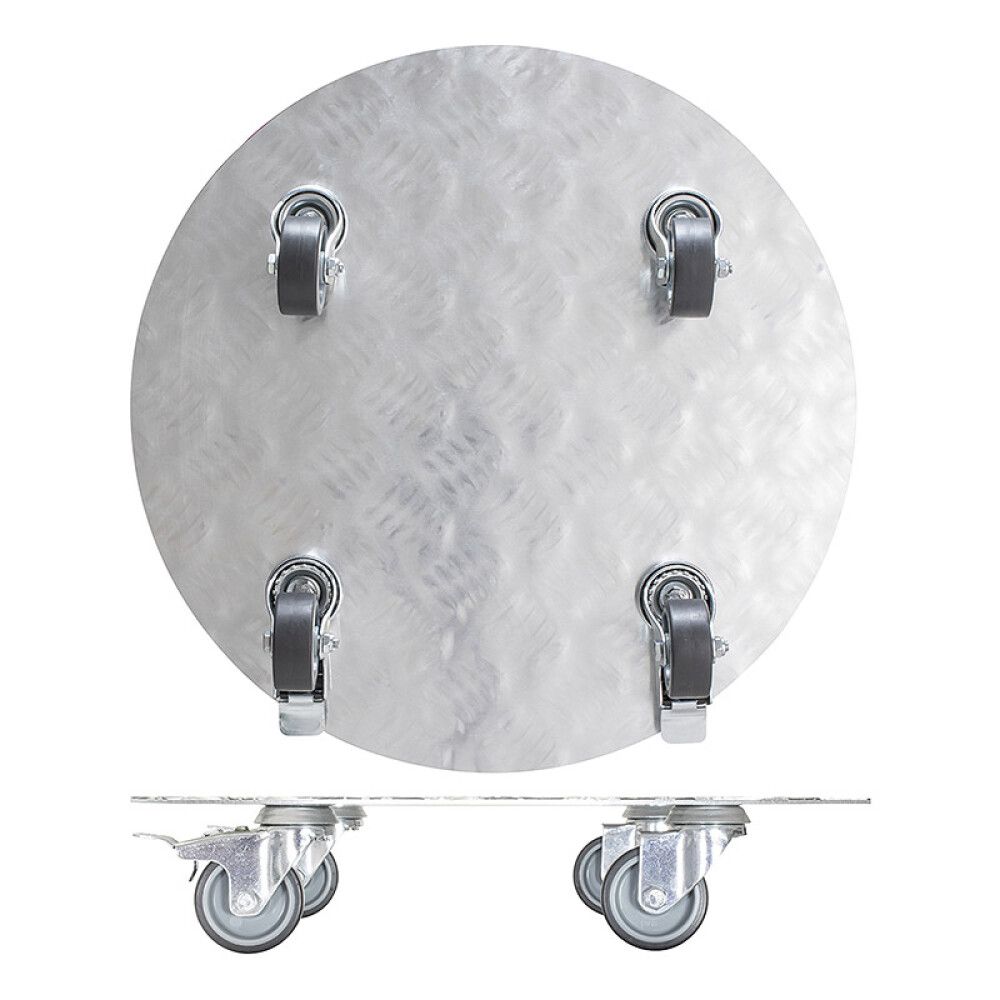 Rúllubretti fyrir blómapott 38cm 100kg