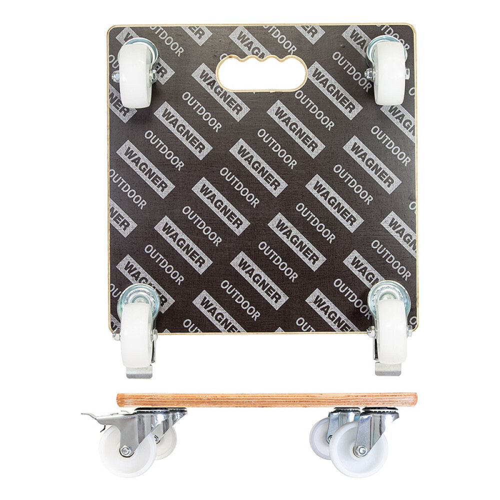 Rúllubretti fyrir blómapott 38cm 300kg