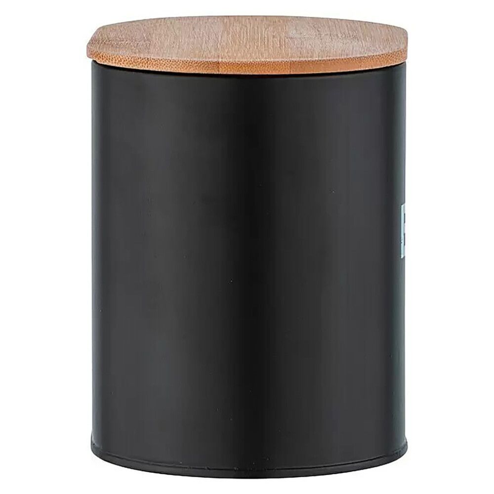 Geymslukassi með bambusloki Wenko svartur
