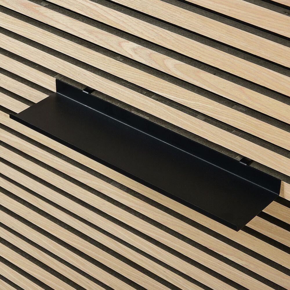 Hilla fyrir hljóðvistarplötu 40cm svört