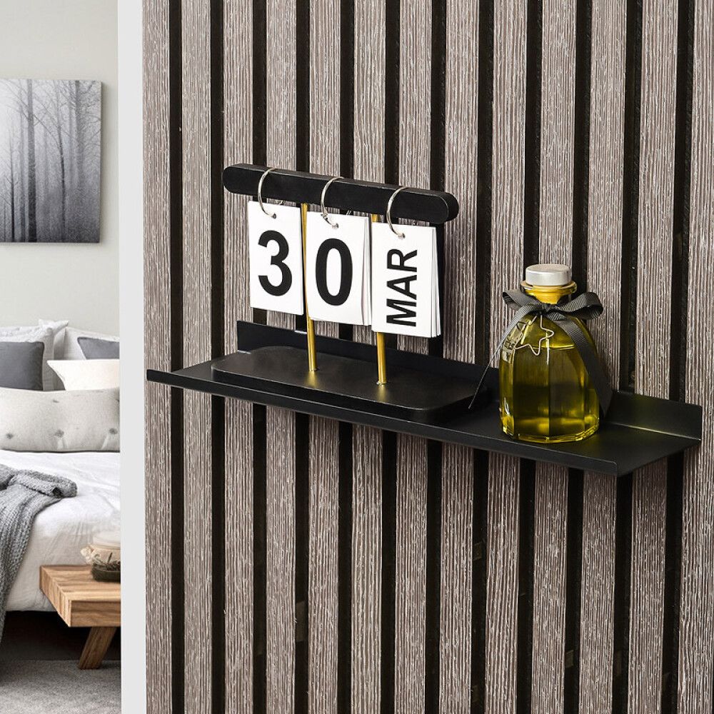 Hilla fyrir hljóðvistarplötu 40cm svört