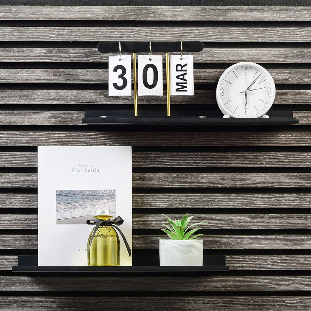 Hilla fyrir hljóðvistarplötu 40cm svört