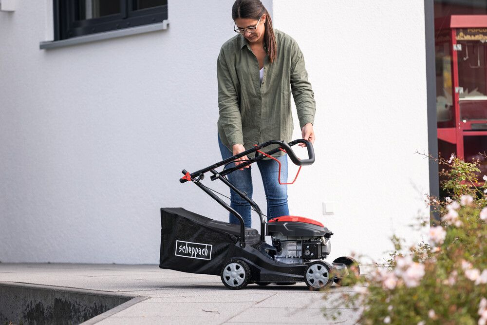 Sláttuvél bensín 3,3hö PML40-132P 40cm Scheppach