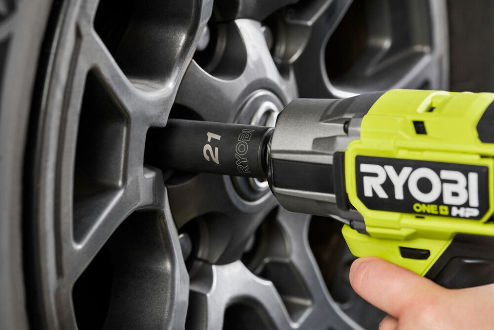 Toppar fyrir hersluvél 17/19/21mm Ryobi RHDIS3PC