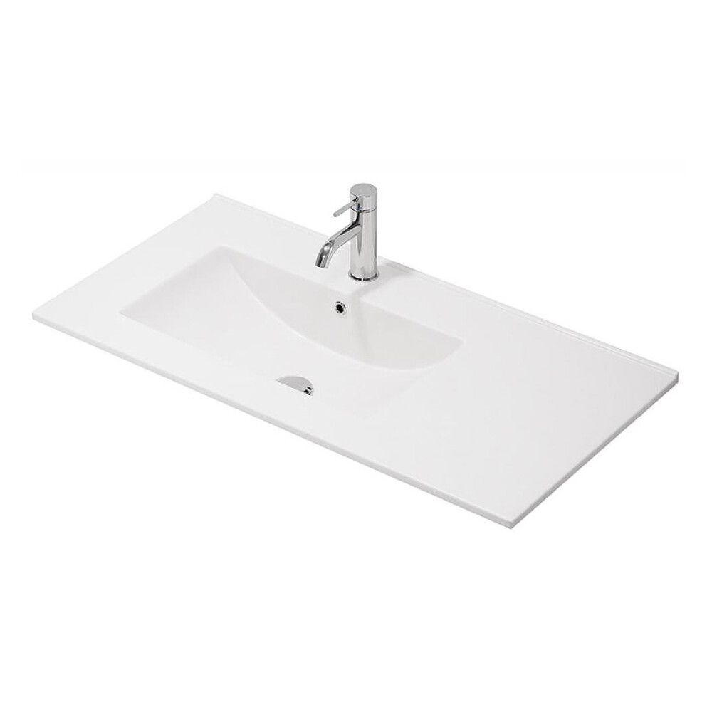 Handlaug vinstri Camden 90cm hvít