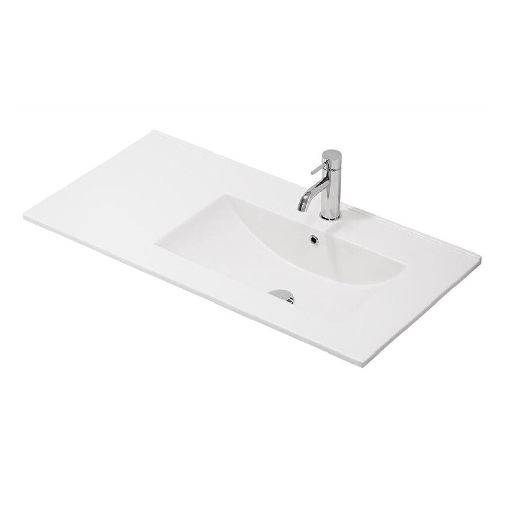 Handlaug hægri Camden 90cm hvít