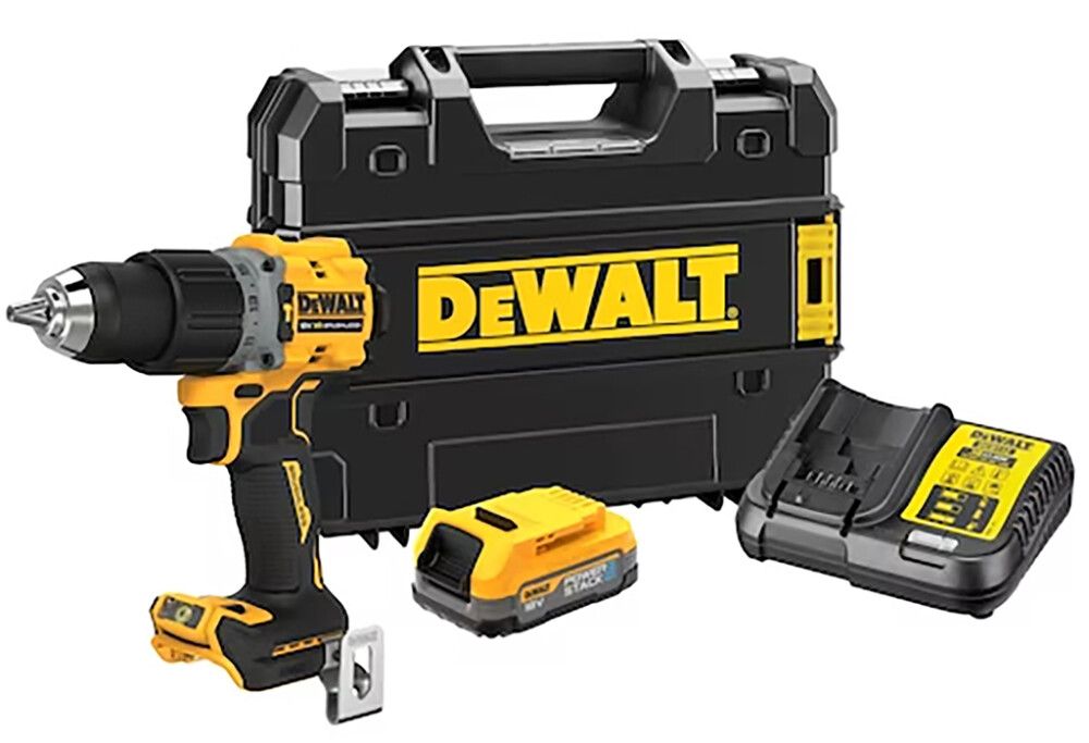 Höggborvél 18V 1x2Ah kolalaus DeWALT DCD805E1T-QW
