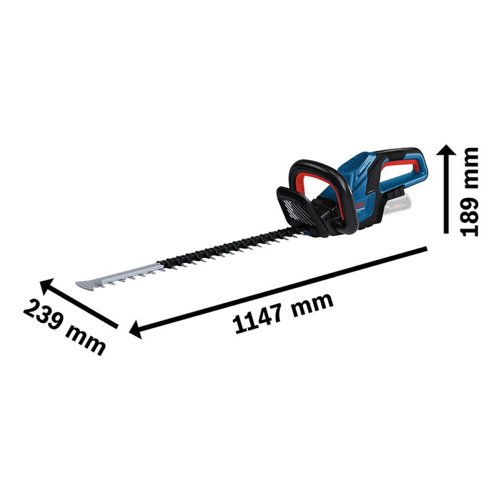 Hekkklippur 18V 60 cm Bosch GHE 18V 60