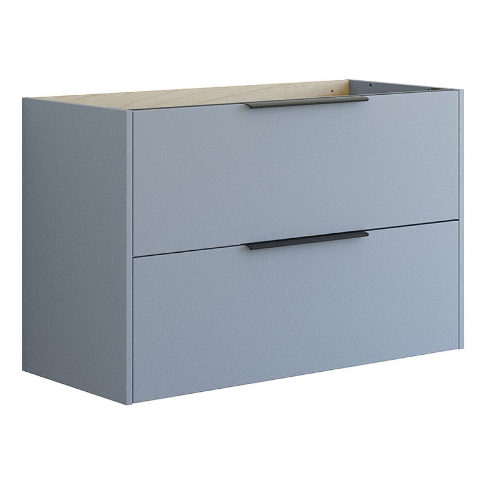 Handlaugaskápur Scanbad 64x100x44cm matt ljósblá