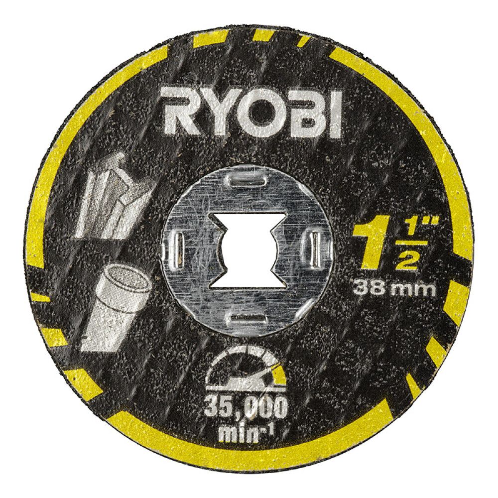 Skurðarskífu sett twist lock Ryobi RAR301-6 6 stk
