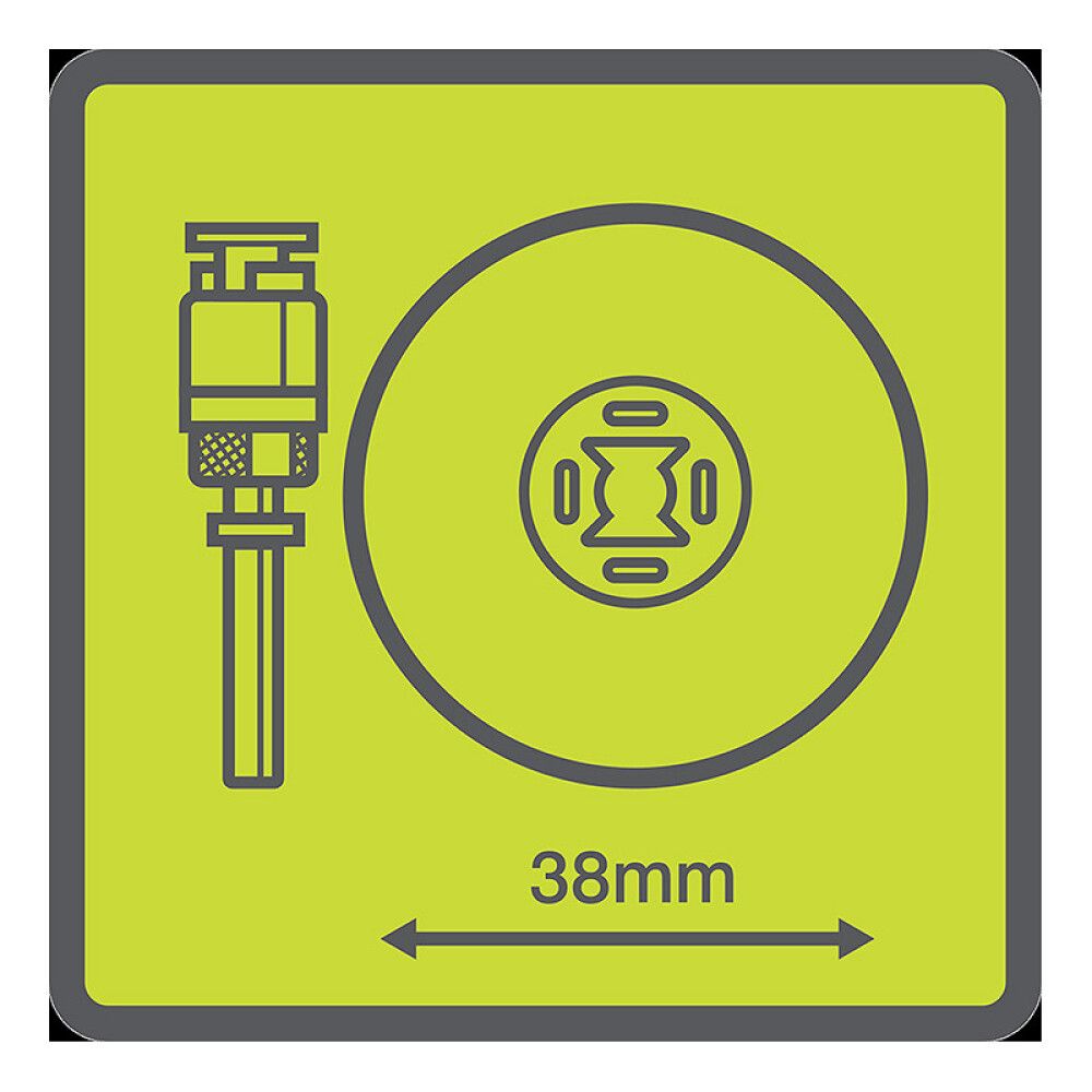 Skurðarskífu sett twist lock Ryobi RAR301-6 6 stk