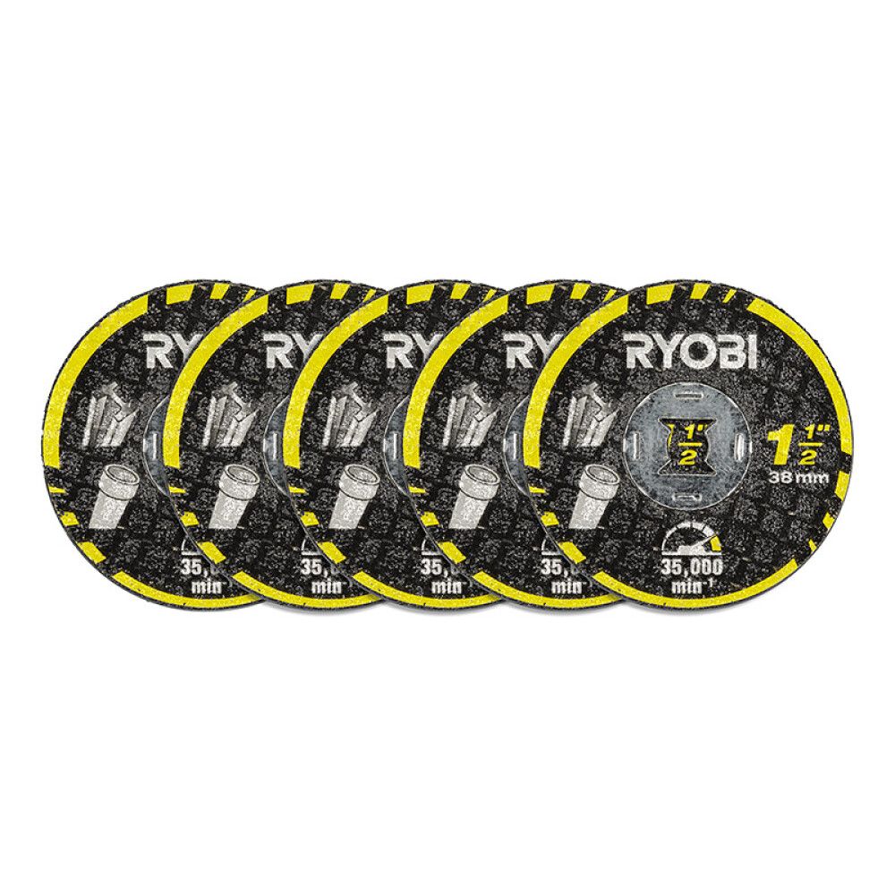 Skurðarskífu sett twist lock Ryobi RAR302-5 5 stk