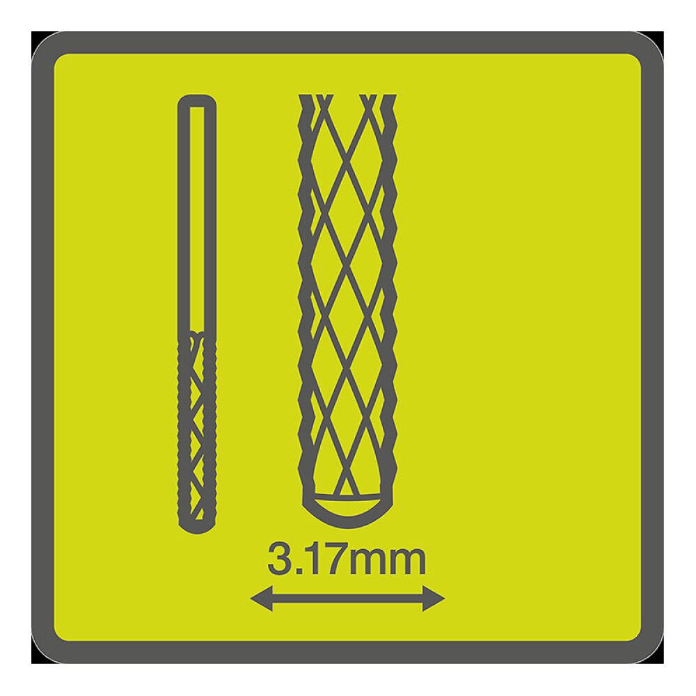 Fræsitönn Ø3,2 mm Ryobi RAR405
