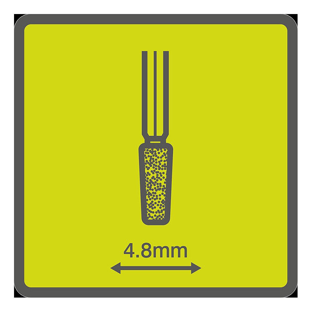 Slípisteinn Ø4,8 mm Ryobi RAR506-2 2 stk