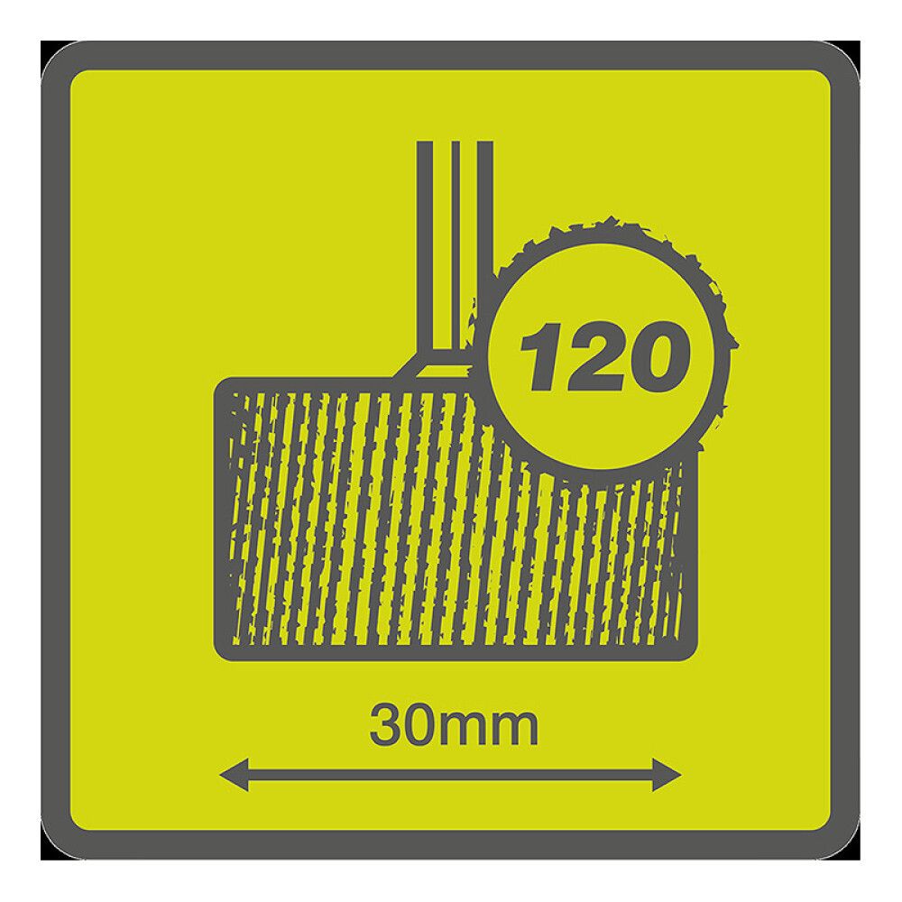 Sandpappírshjól 120 Ryobi RAR605