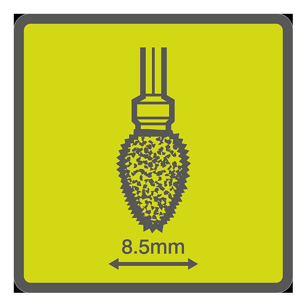 Fræsitönn Ø8,5 mm Ryobi RAR702