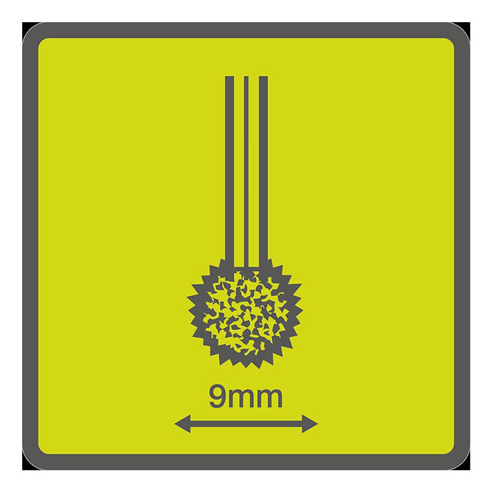 Fræsitönn Ø9 mm Ryobi RAR704