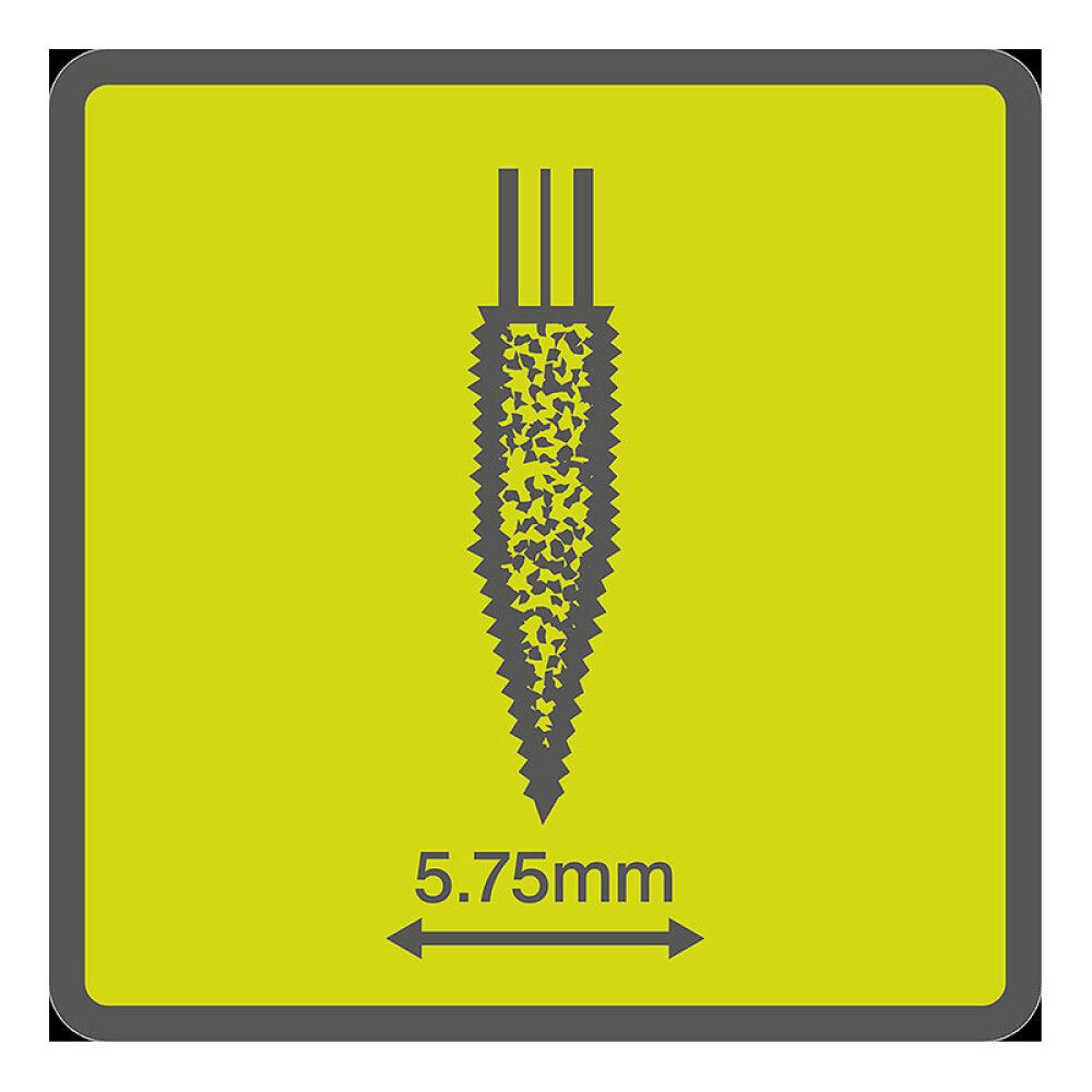 Fræsitönn Ø5,75 mm Ryobi RAR706