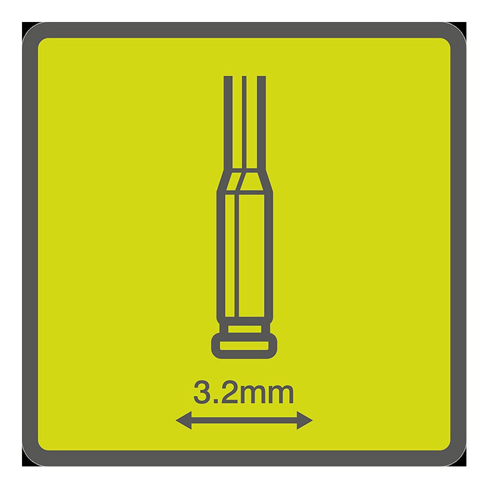 Fræsihausar fyrir skífur Ø3,2 mm Ryobi RAR901