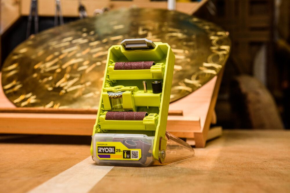 Pússningarsett púsninga og póleringa Ryobi RARSPK-29 29 stk