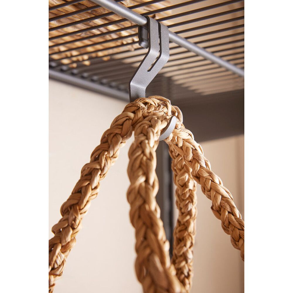 Krókur alhliða Elfa Garage+ 3stk matt grár