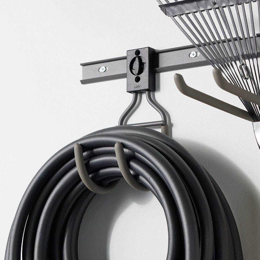 Krókur J Elfa Garage+ matt grár