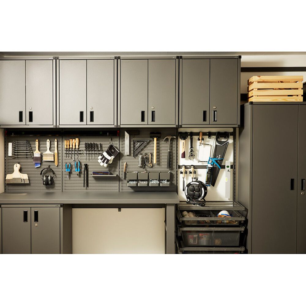 Veggtafla fyrir skipulag Elfa Garage+