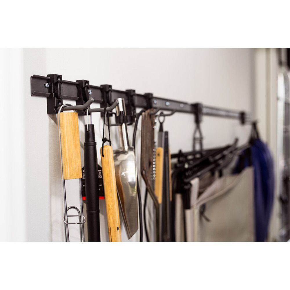 Krókur Elfa Garage+ 3stk matt grár