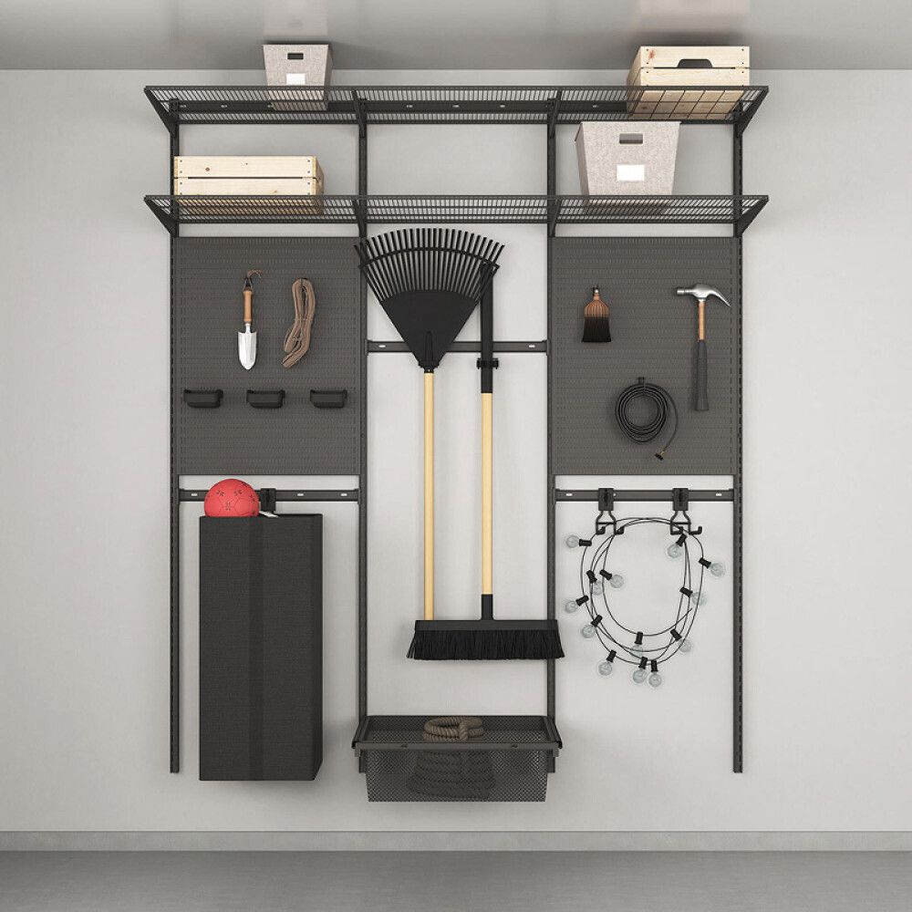 Veggtafla fyrir skipulag Elfa Garage+