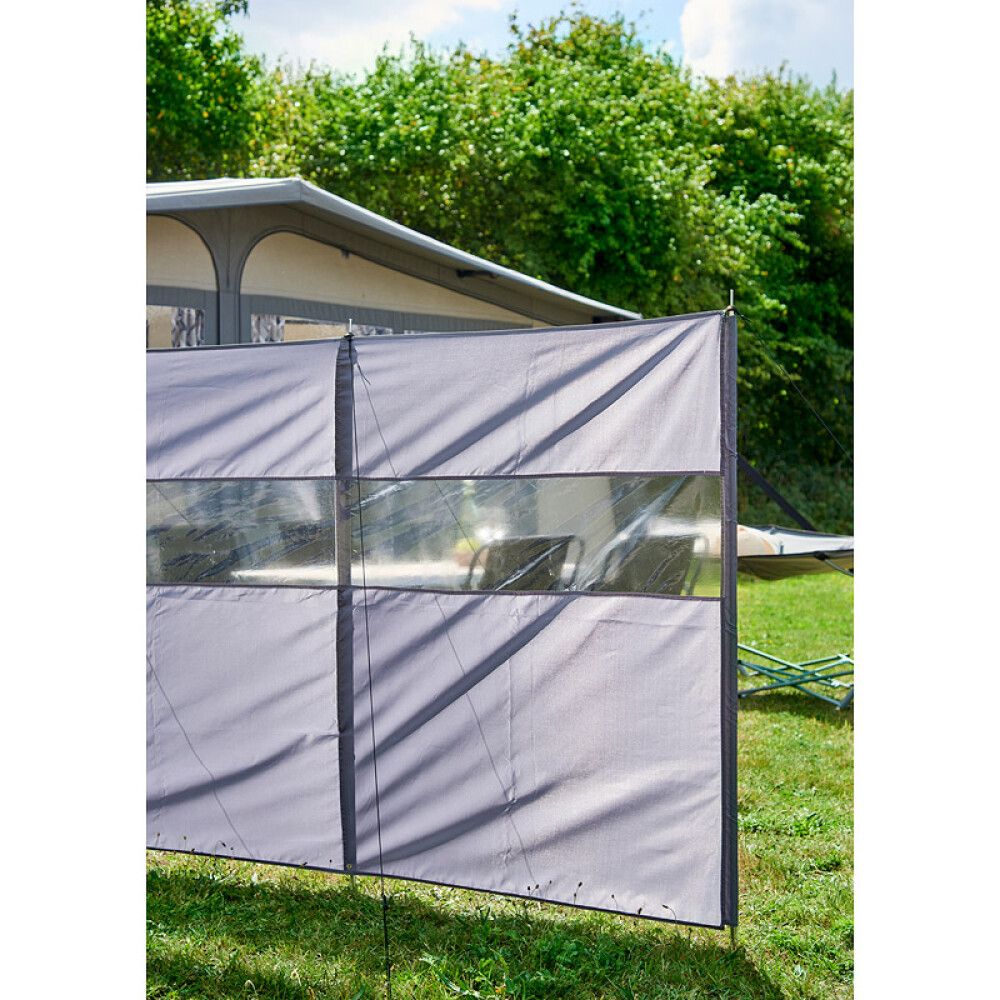 Skjólveggur 460x134cm grár