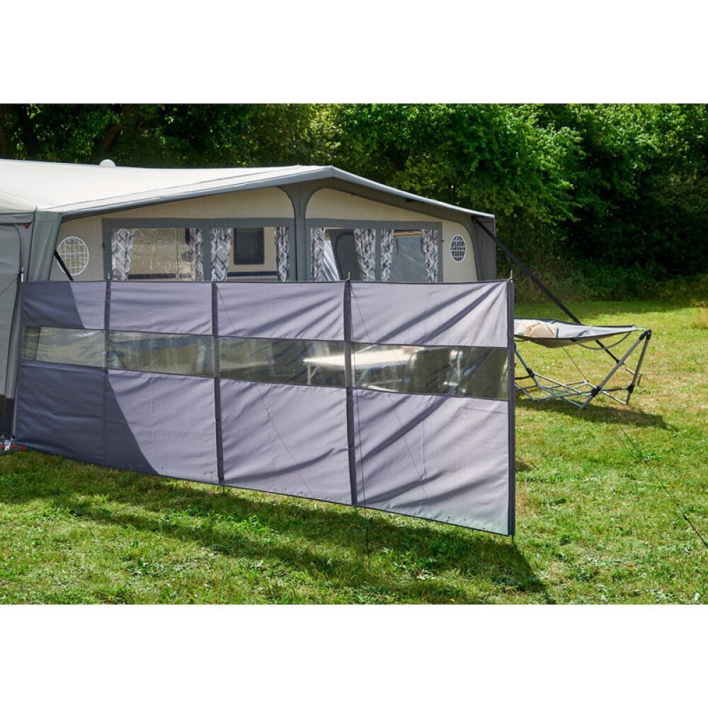 Skjólveggur 460x134cm grár