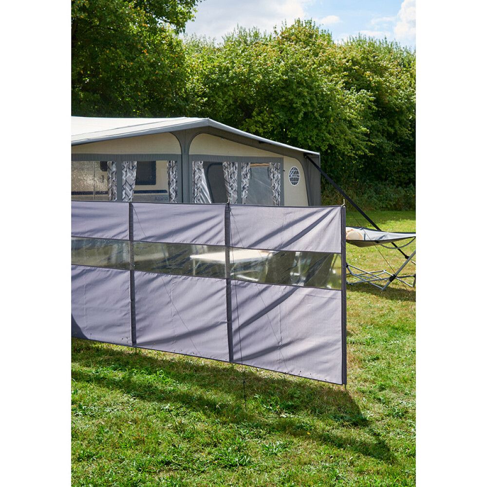 Skjólveggur 460x134cm grár