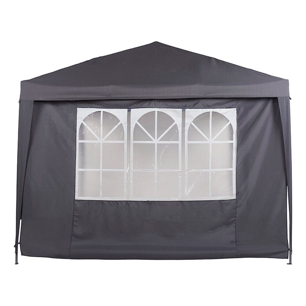 Hliðar fyrir Easy-up veislutjald 2stk gráar