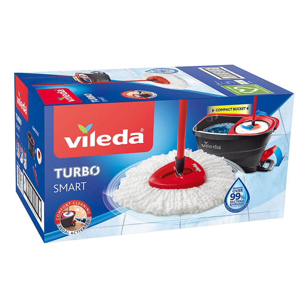 Skúringarmoppa Vileda Turbo Smart