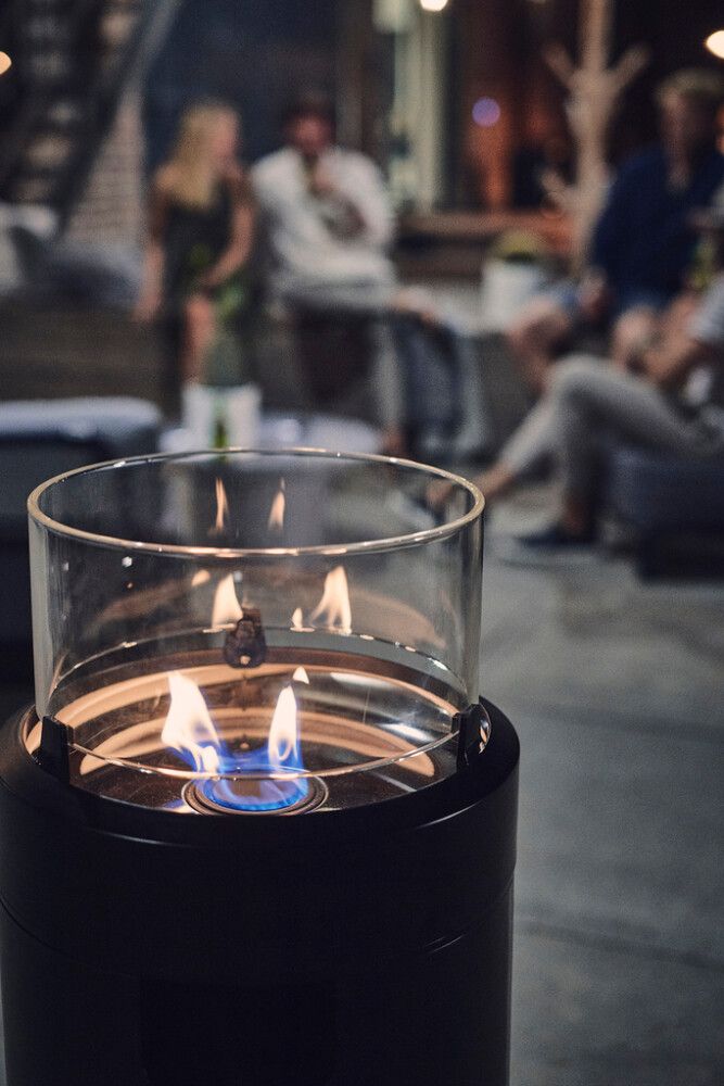 Gashitari Ø36x102 cm Enders Nova svartur