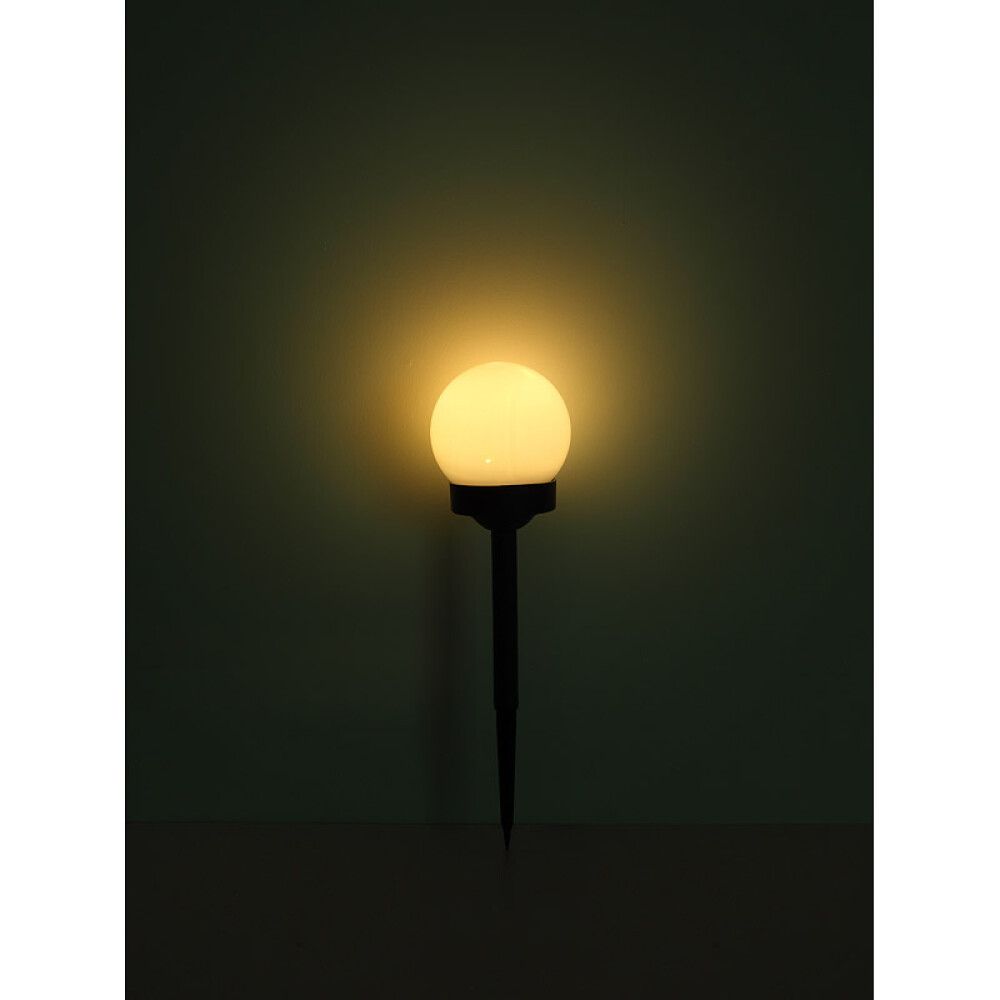 Garðljós kúla með sólarsellu Globo Ø10X35cm 