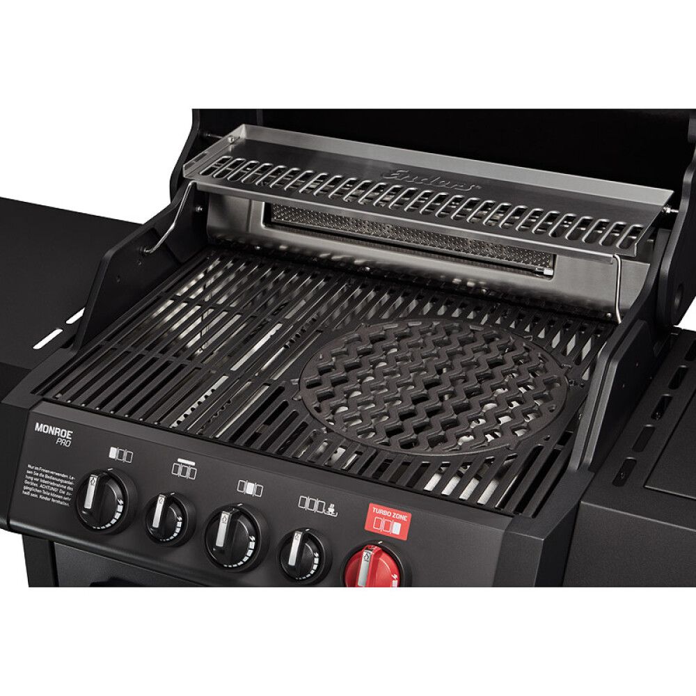 Gasgrill Monroe Pro 3 Turbo svart
