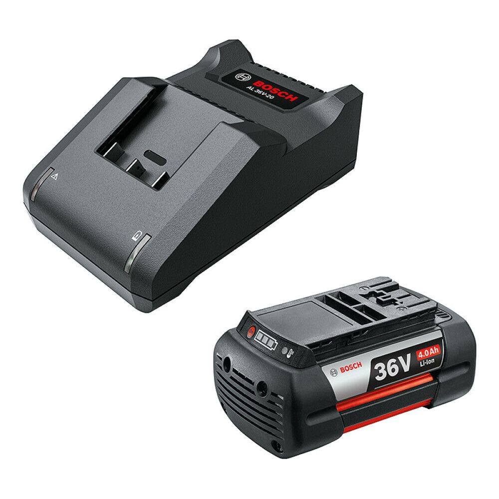 Rafhlaða 36V 4.0Ah og hleðslutæki Bosch
