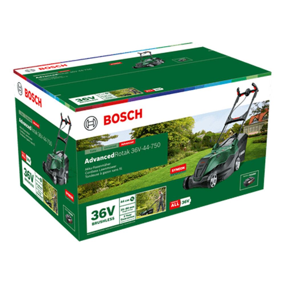 Sláttuvél 1x6Ah 36V Bosch AdvancedRotak 36V-44-750 44cm