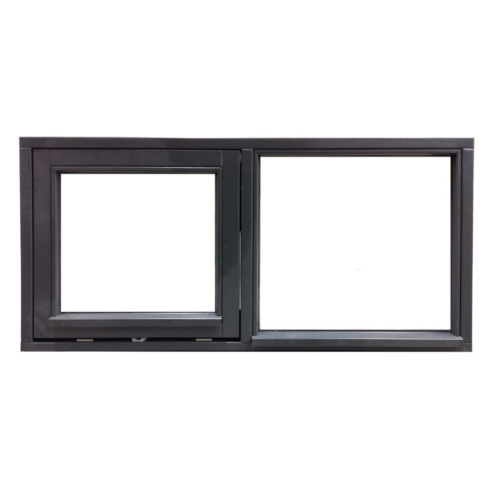 Gluggi fastur/toppstýrður 550 x 1120 mm RAL7016