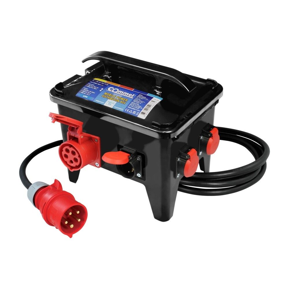 Rafmagnstafla bygginga 16A CEE Commel