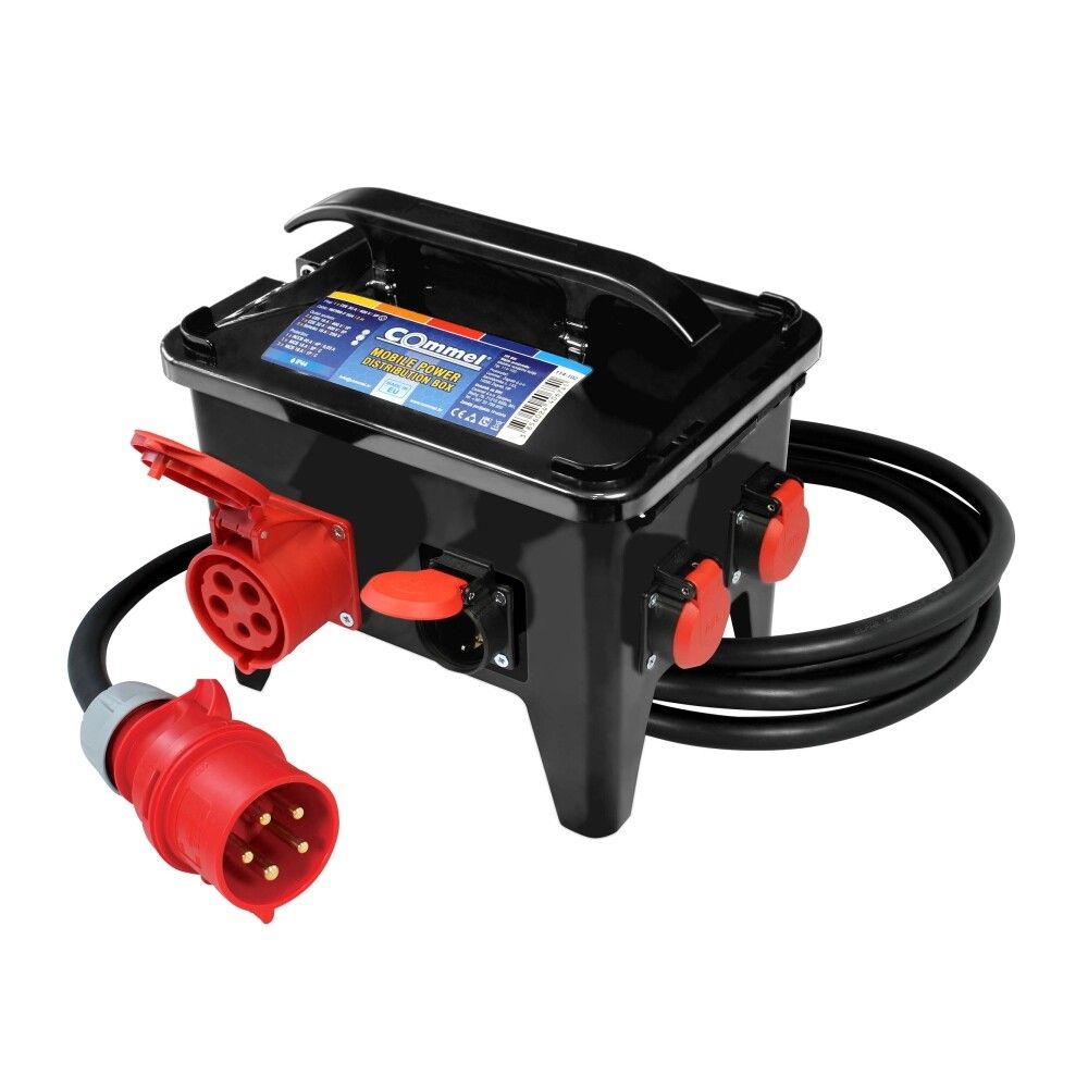 Rafmagnstafla bygginga 32A CEE Commel