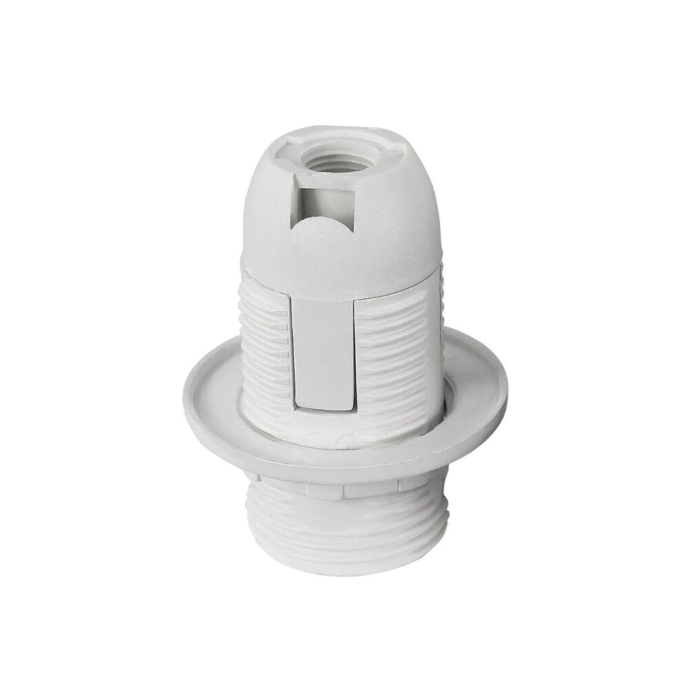 Perustæði E14 plast Commel hvítt